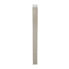 Lkpt-gblank-5x140 Weatherables Durable Khaki Uv Protected Vinyl Fence Gate Blank Post