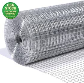 . Llc 445055031099 Hardware Cloth 1 2 Inch 48x50 Ft 19 Gauge Galvanized Steel Wire Garden Fencing