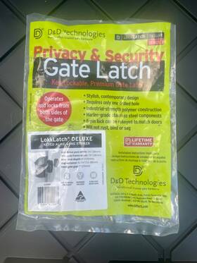 Lld3ka Lokklatch Deluxe Series 3 Gate Latch Privacy And Security Key Lockable Lld3ka Lokklatch Deluxe Series 3 Gate Latch Privacy And Security Key Lockable