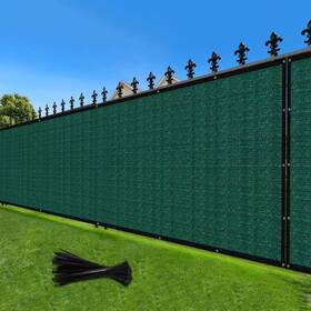 Love Story Uldfn-450gr 4ftx50ft Outdoor Privacy Screen Mesh Fence Wind Block With Grommets Green Patio