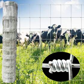 Loveerct ‎ 4ft 100ft Farm Fence 4ft X100ft 13ga Thickened Heavy Zinc Coating Cattle Galvan