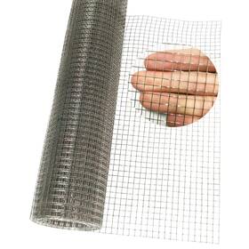 Loveerct Ss304-1/4x30cm Stainless Steel Welded Wire Mesh 1/4 Inch Hole 11.85in X 10ft 304 Stainless
