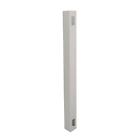 Ltpt-end-4x84 Weatherables Uv Protected Tan Durable Square Vinyl Fence 841294104025