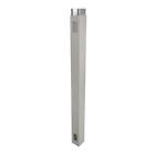 Ltpt-gend-5x140 Weatherables Tan Durable Uv Protected Vinyl Fence Gate End Post