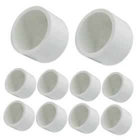 Hao02723l001 Luomorgo 1 Inch Pvc Pipe End Cap Fitting Pack Plug Socket Caps 10