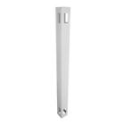 Lwpt-3way-4x84 Weatherables Durable White Uv Protected Square Vinyl Fence 841294103721
