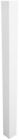 Lwpt-blank-5x108 Fence Blank Post Vinyl