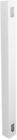 Lwpt-end-5x108 Weatherables Vinyl Fence End Post White Uv Protected 0841294103639