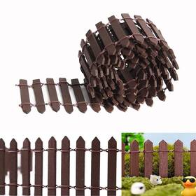 Lynkaye 771047982115 Miniature Dollhouse Fairy Garden Fence Decorative Picket For Diy Diorama Crafts