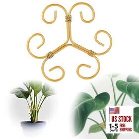 Lyreh Z08718 3 Pcs Monstera Plant Grapple Support Heart Shaped Stakes Stem