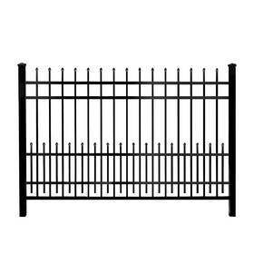 Mainstreet Aluminum Fence 744759693204 3/4 Inch X 2 Ft. 6 Black Puppy Guard Add-on Panel For Pack