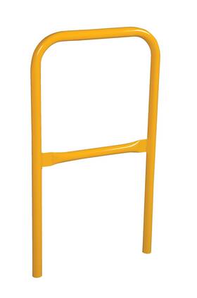 Manufacturing Co. Vdkr-2 Pipe Safety Railing With Powder Coat Yellow Finish Steel 24 Inch Length 1
