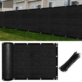Mapleway Ax-sc7057-b1 4ftx25ft Privacy Screen Fence Heavy Duty Outdoor 150 Gsm 90% Blockage Mesh Shade