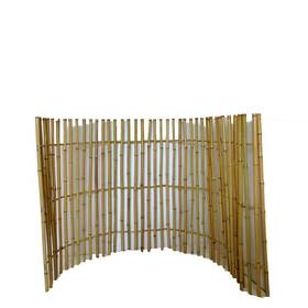 Obf-36 Master Garden Products Ornamental Fence 3 Ft. H X 5 L Bamboo Material Yellow