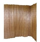 Master Garden Products Peeled Willow Screen Fence 8 X 8ft Light Mahogany Color Agricultural Fencing 786471535516