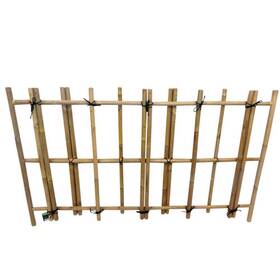 Slf-36 Master Garden Products Fence Panel Yotsume-gaki Natural Bamboo Japanese 36 Inch X60