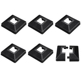 Metallixity 609044761238 6pcs 31x31mm Post Skirt Split Style For Craft