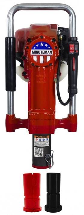 Minuteman Rhi-350001 Post Driver 2.25 Inch I.d. Chuck 37.7cc 4-stroke Fixed Handle