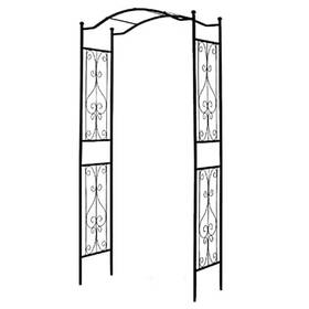 Misopily 313107571541 92 Inch H X 44 W Durable Iron Outdoor Garden Arbor Trellis Decorative Wire La