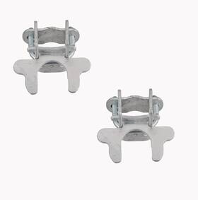 Mlh 313021172121 1-3/8 Inch X Kennel Gate Latch Chain Link Dog For Kenne