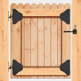 Mf99157-n1 Mofeez Anti Sag Gate Kit Fence Hardware - Heavy Duty 90 Degree Right Angle