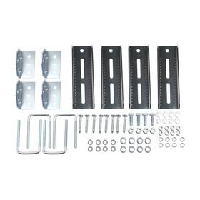 Molloparts 02855t0178gj7pj5pecrwu 8 Inch Galvanized Swivel Top Bunk Bracket Kit With Hardware Compatible 3x3