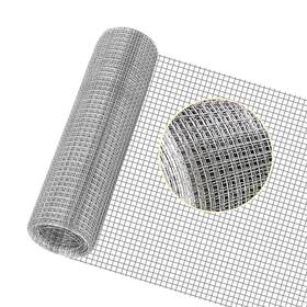 Momotata 791974036538 Hardware Cloth 1/4 Inch 8 X 10 Ft Galvanized 23 Guage Silver