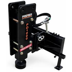 Montana Post Driver Pd1000 Premier Attachment Hydraulic Fence Fits Skid Steer Loader