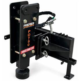 Montana Post Driver Pd750 Premier Attachment Hydraulic Fence Fits Skid Steer Loader