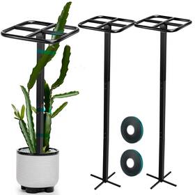 Morningro Hui-morningro-1170 2 Pack Dragon Fruit Trellis Adjustable Metal Garden Plant Climbing Support Wi