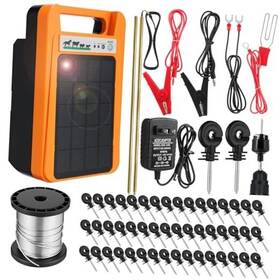 Morningro Hui-morningro-2735 10 Miles Solar Electric Fence Charger Output 0.2j Portable