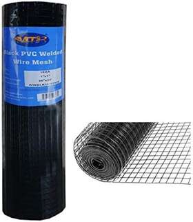 Mtb Supply 689997236427 Black Pvc Coated Welded Wire Mesh Garden Economy 36