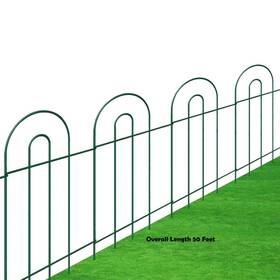 Mtb Supply 713049953793 Green Garden Fence Lawn Yard Folding 32 Inch H X 10 Feet L Pack Of