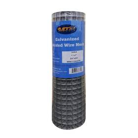 Mtb Supply 746695363579 Galvanized Welded Wire Mesh Garden Economy Fence 24 Inch X 25 Foot1 1 Inc