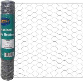 Mtb Supply Inc Pn11182520 20ga Galvanized Hexagonal Poultry Netting Chicken Wire 18 Inches X 25 Feet 1 I