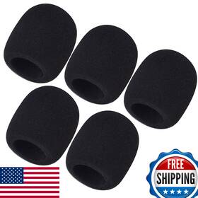Mudder B019oo4iy6 5 Pack Foam Mic Cover Handheld Microphone Windscreen Pop Filter