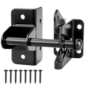 Mmg301n Mustgood Heavy Duty Automatic Gate Latch For Wooden Fences Self Locking Metal