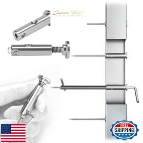 Muzata B08p57l6dh 20 Pairs 1/8 Inch Invisible Cable Railing Kit T316 Stainless Steel For Metal
