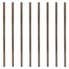 B0clnsgn1n Myard 32 Inch Classic Hollow Round Iron Deck Balusters For Railing 25-pack