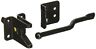 N344-689 Stanley National Flush Mounted Gate Latch Black 038613344686