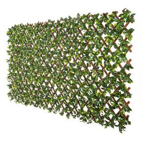 Naturae Decor 313043876892 Expandable Pvc Trellis Hedges 36 Inch X 72 Gardenia Artificial Leaf