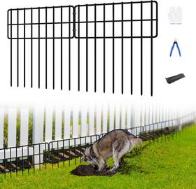 Nobrand 328218765413 13in X 30ft No Dig Metal Fence Rabbit And Dog Barrier For Garden Outdoor