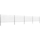 Noo7441175760671sb Fence With Posts Galvanized Wire