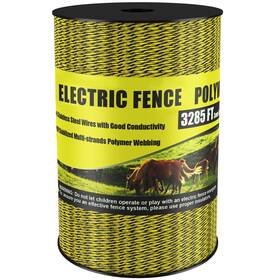 Nqn B0d86y1t53 Electric Fence Polywire 3285ft 6 Stainless Steel Strands Uv/rust Resistant