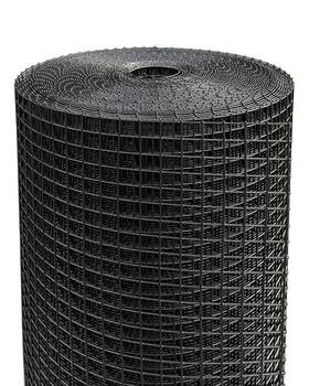 Nueve Deer B19g-hc-48x50 Black Hardware Cloth 1/2 Inch 48ftft X 50ft 19 Gauge Chicken Wire Fence Roll C