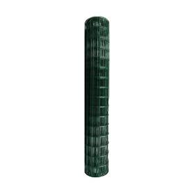 Gcww-4501632 Nuvo Iron Welded Wire Fence Mesh - Rectangular 4ft X 50ft Green Vinyl Pvc Coated