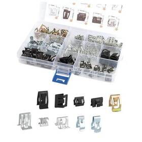 Ofband Jia-2001 100pcs U-shaped Car Trim Clips 4a0-867-276a 10 Sizes Metal Panel