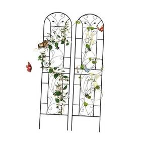 2kq87 Osparple 2 Pack 87 X 20 Inch Garden Trellis Metal - 87x20 Kq Black 2kq87 Osparple 2 Pack 87 X 20 Inch Garden Trellis Metal - 87x20 Kq Black