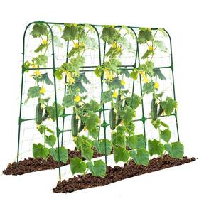 U120x120-slj-green Otosunny Garden Trellis For Climbing Plants Outdoor Cucumber Raised Bed G