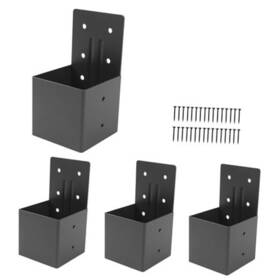 Oulh Lpzt4404 Pergola Bracketspcs Inch X Actual 3.6 Rafter Post Brackets 4